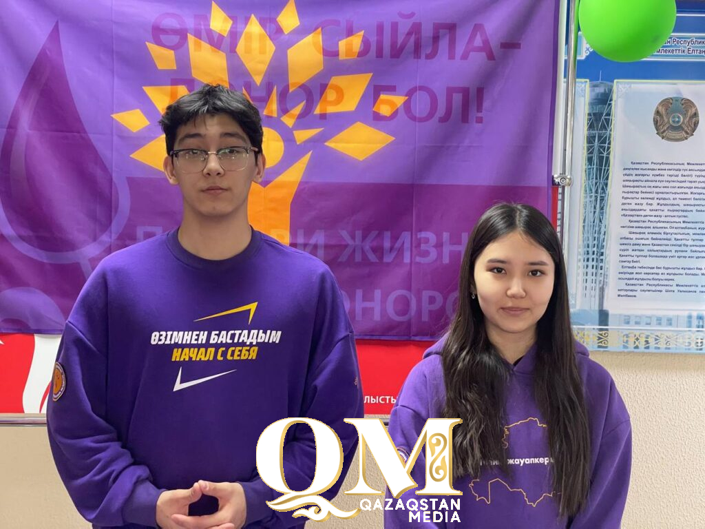 Активисты призывают жителей Петропавловска становиться донорами крови