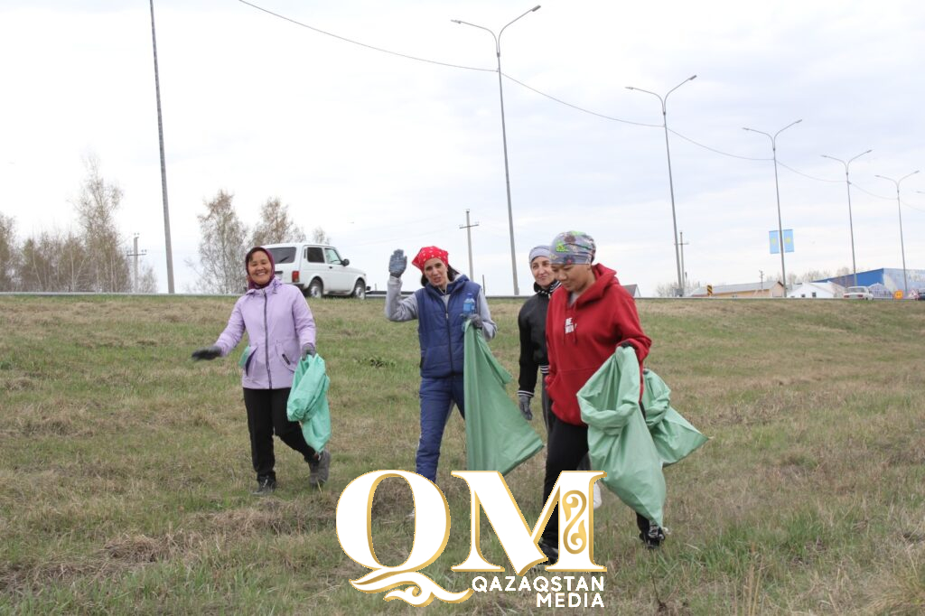 Зеленый рывок: более 3 тысяч саженцев высадили в Кызылжарском районе СКО