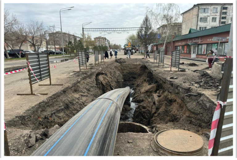 Долговечные полиэтиленовые трубы для ремонта сетей выпускают в Петропавловске