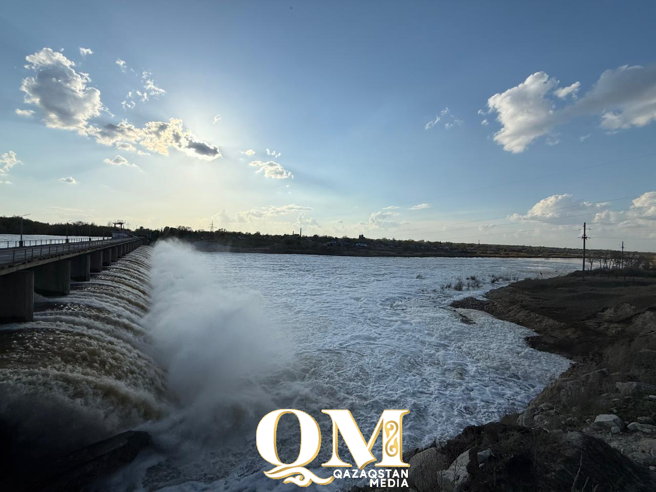 На 13 см за сутки поднялась вода на Сергеевском водохранилище в СКО