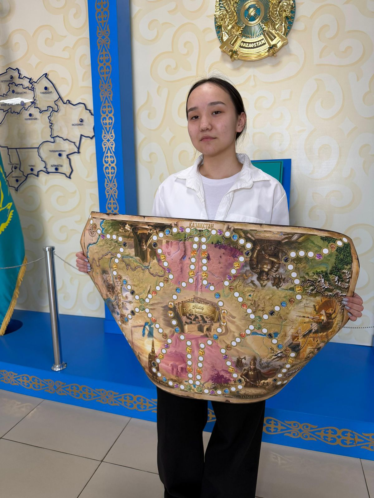 Петропавлдық оқушы Қазақстан тарихы бойынша білім беру ойынын әзірледі