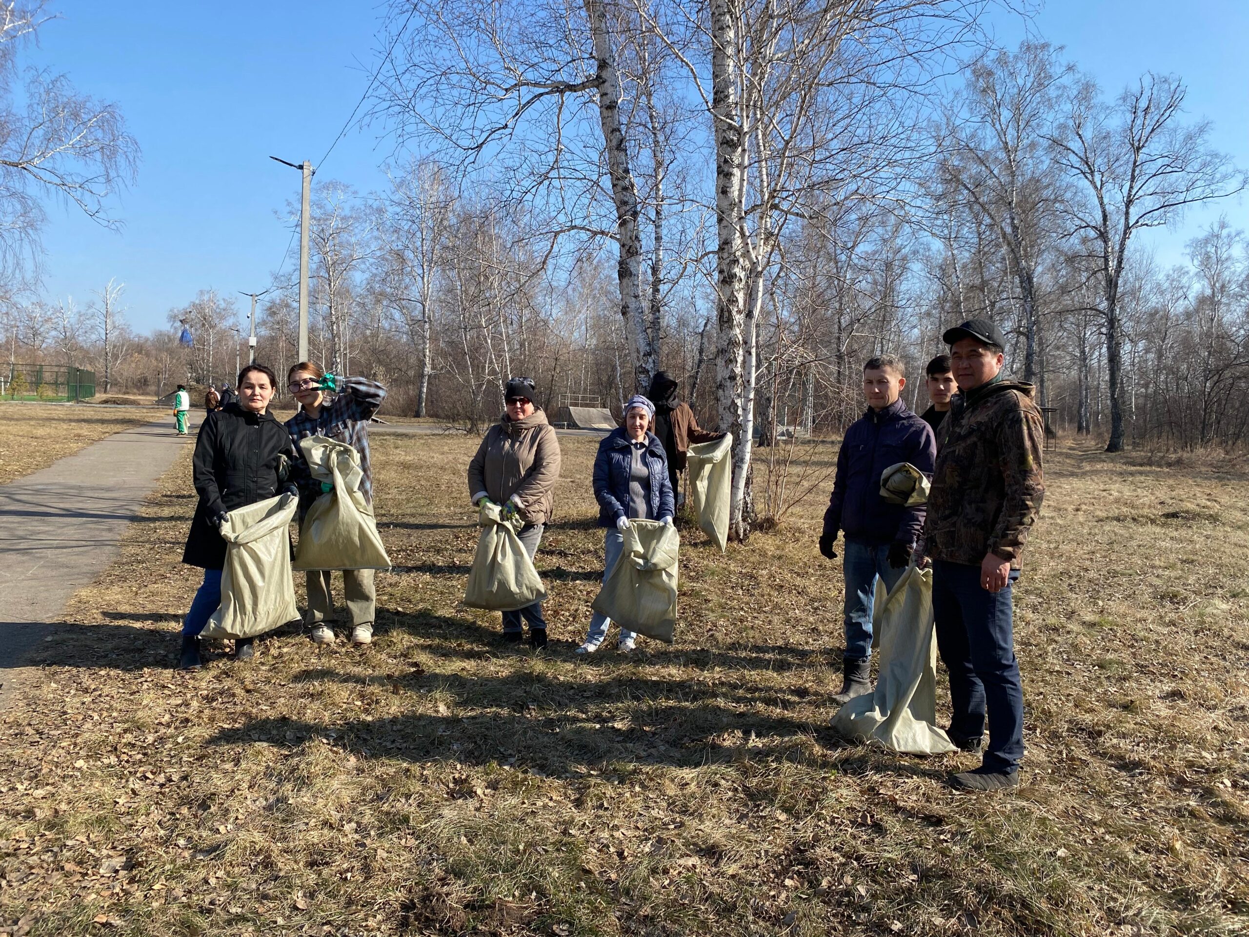 С чистого четверга начался трехмесячник по благоустройству в Кызылжарском районе СКО