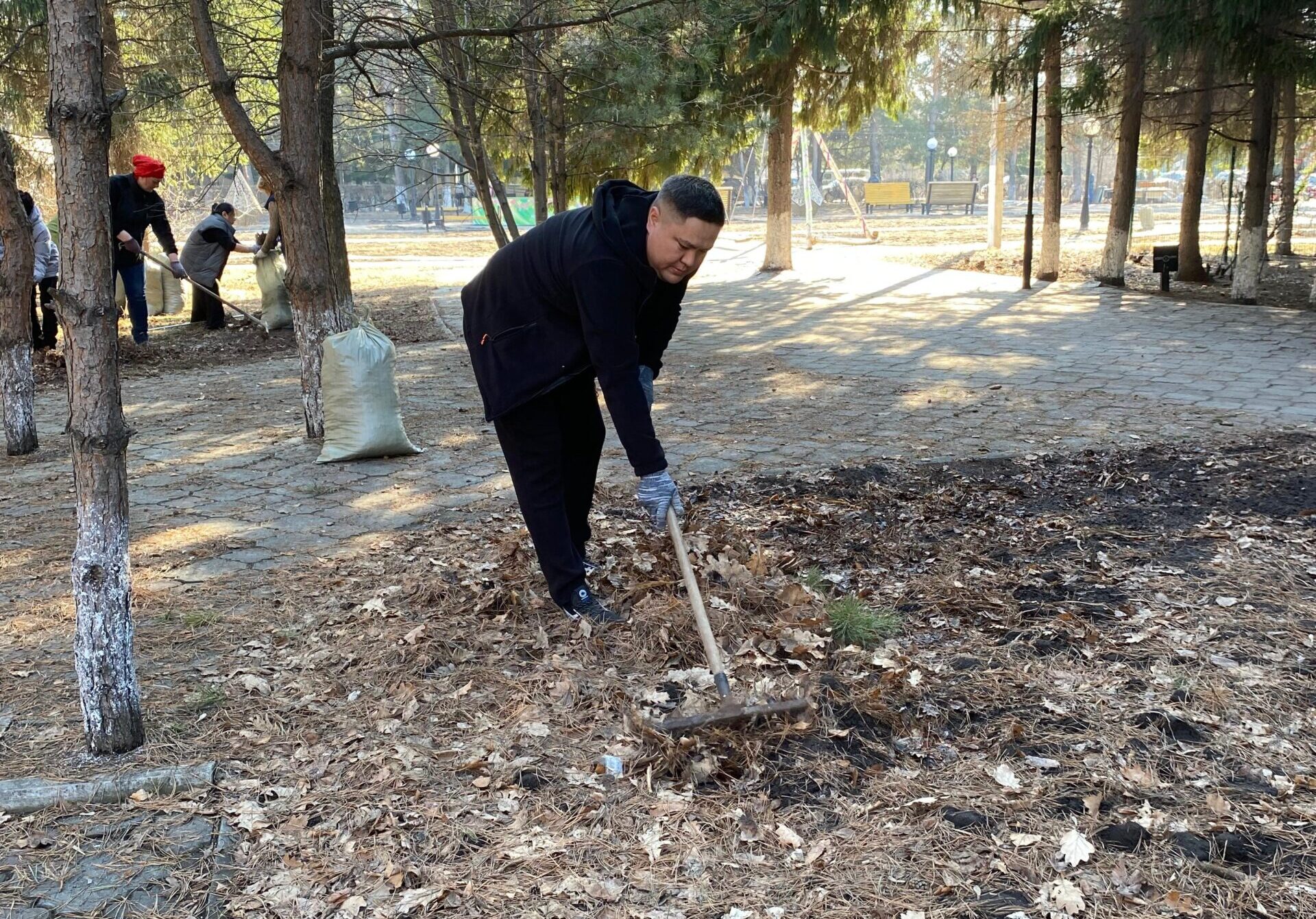 С чистого четверга начался трехмесячник по благоустройству в Кызылжарском районе СКО