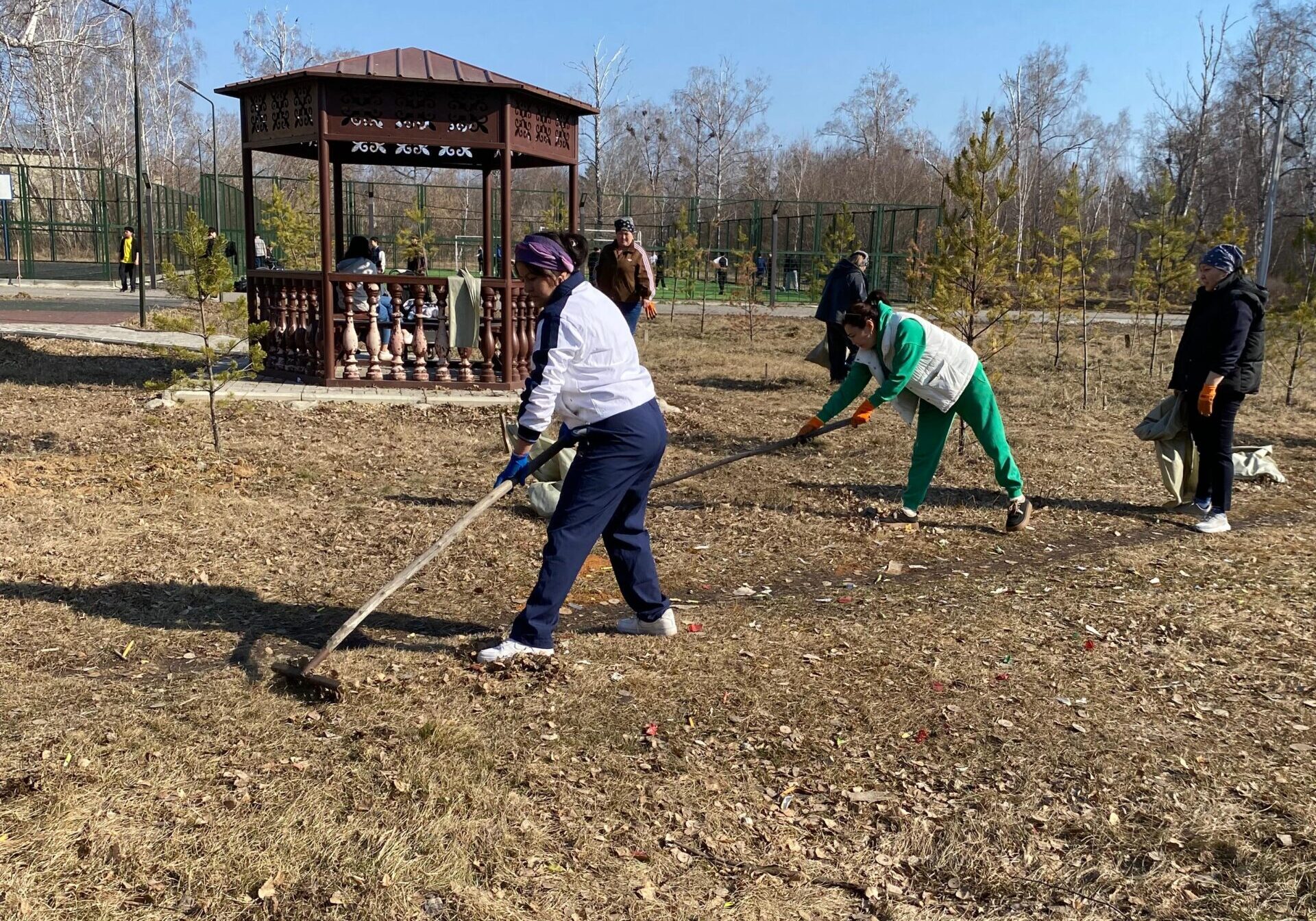 С чистого четверга начался трехмесячник по благоустройству в Кызылжарском районе СКО