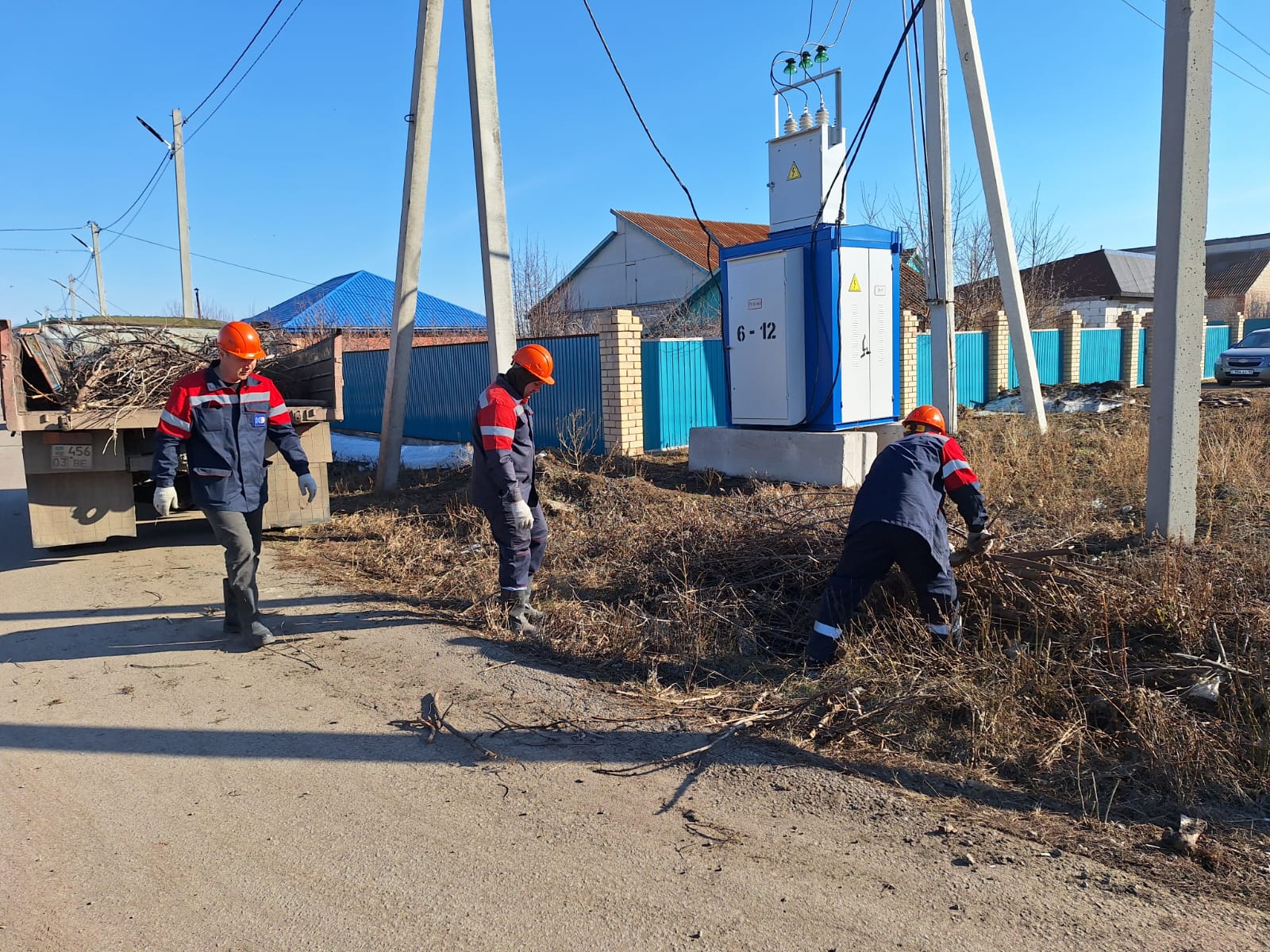 Ғ.Мүсірепов ауданындағы Новоишимское ауылында тазалық шарасы өтті