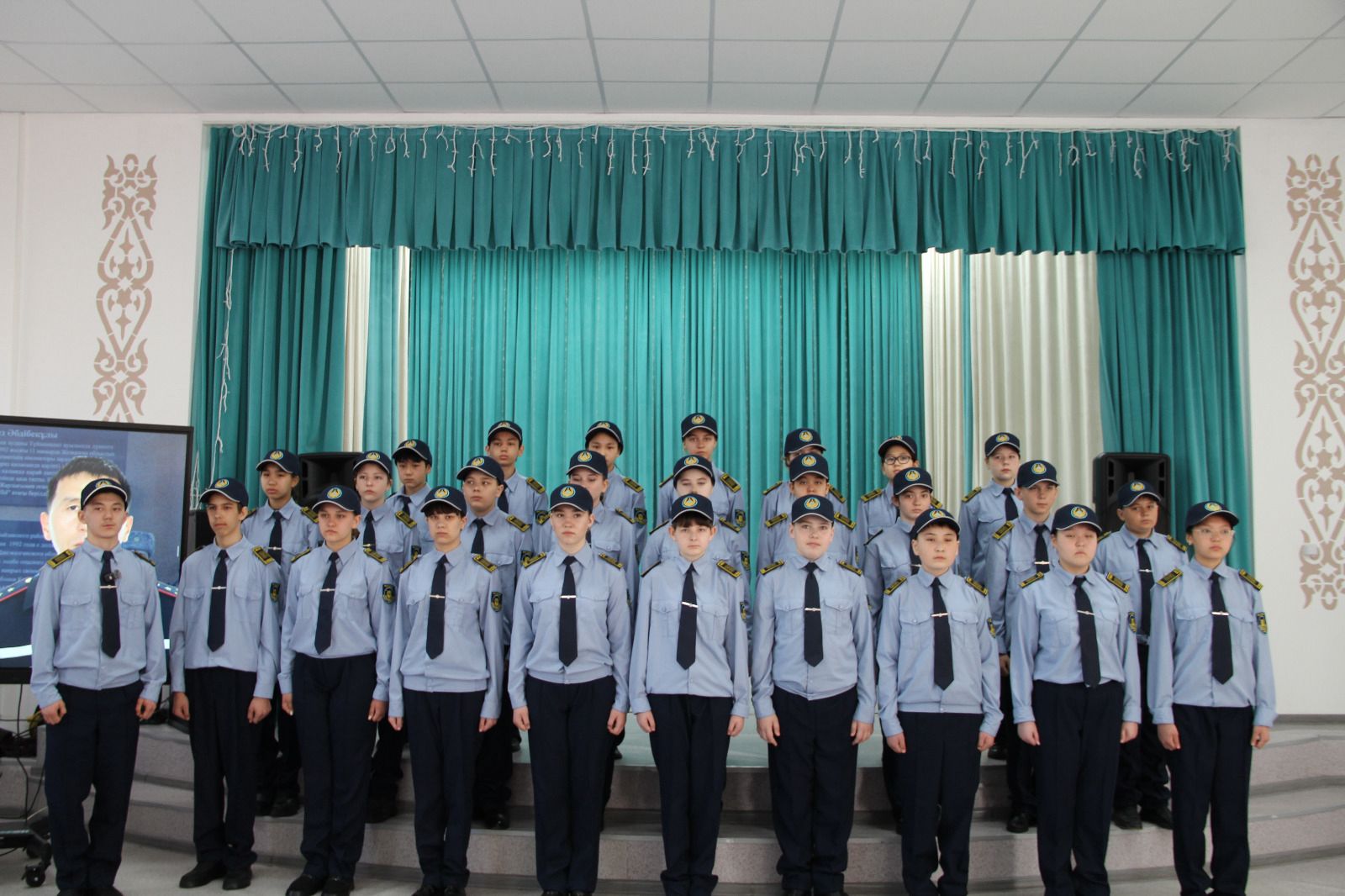 Пятый в СКО полицейский класс «Жас сақшы» открыли в районе имени Габита Мусрепова