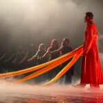 Театр Sensitive представил в Петропавловске этнопластический перформанс «Ботай»