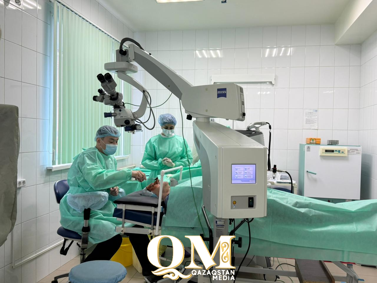 В Петропавловске в клинике «Есиль-Диагностик» впервые начали делать операции при отслойке сетчатки