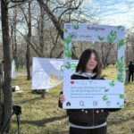 Экологическую акцию «Таза қала» провели для молодежи в парке Петропавловска