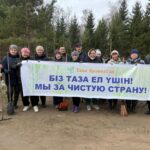 Сотни человек вышли на субботник в Кызылжарском районе СКО