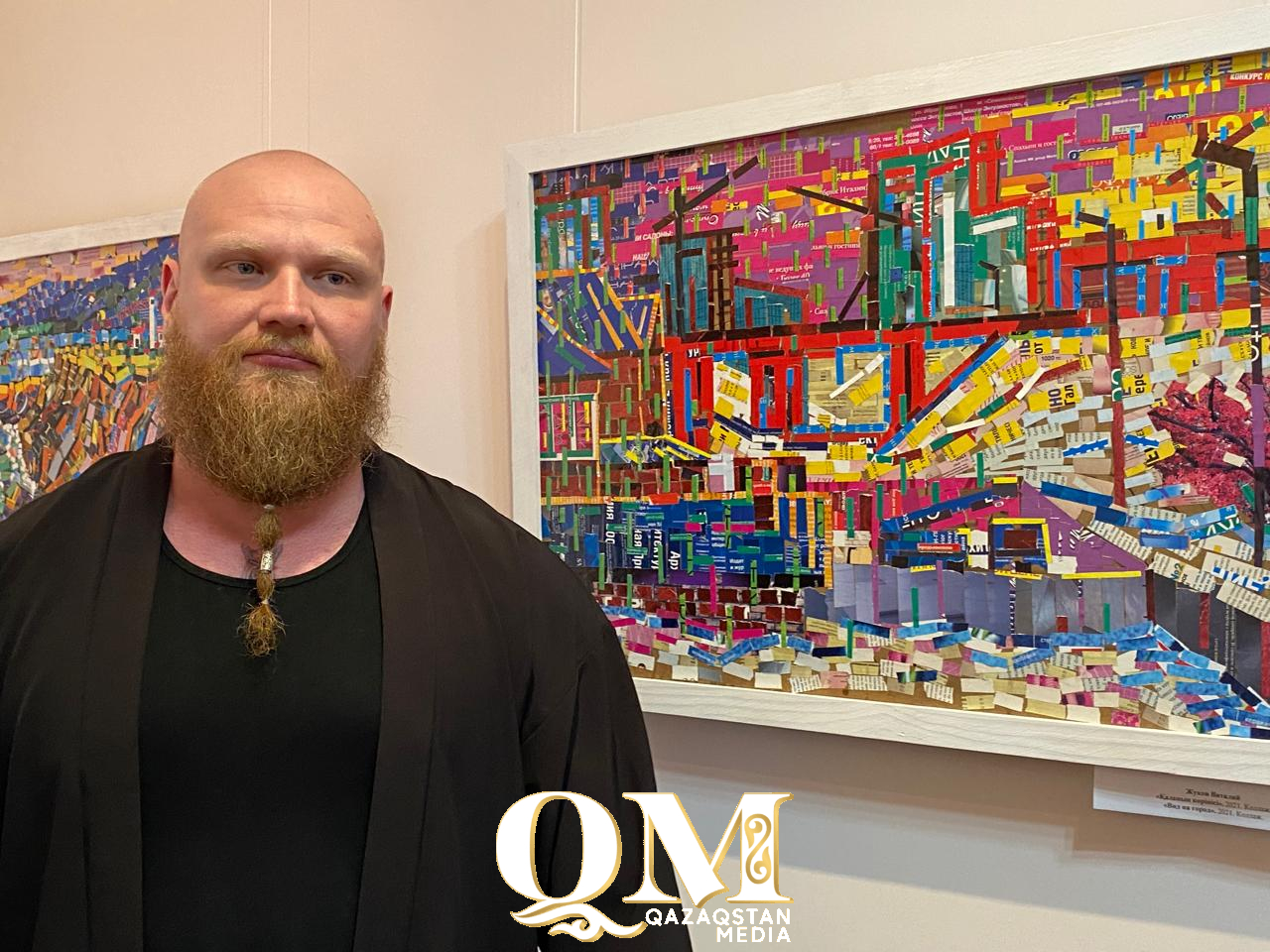 Между сном и реальностью: Виталий Жуков представил новую выставку в Петропавловске