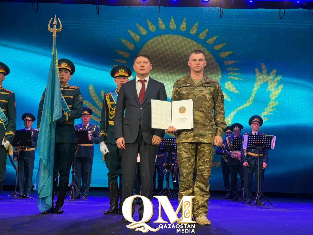 Восемь лет на страже региона: в Петропавловске отметили день рождения воинской части