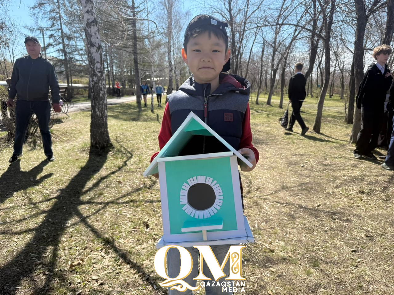 Скворечники вместо гаджетов: школьники Петропавловска устроили добрую акцию для птиц