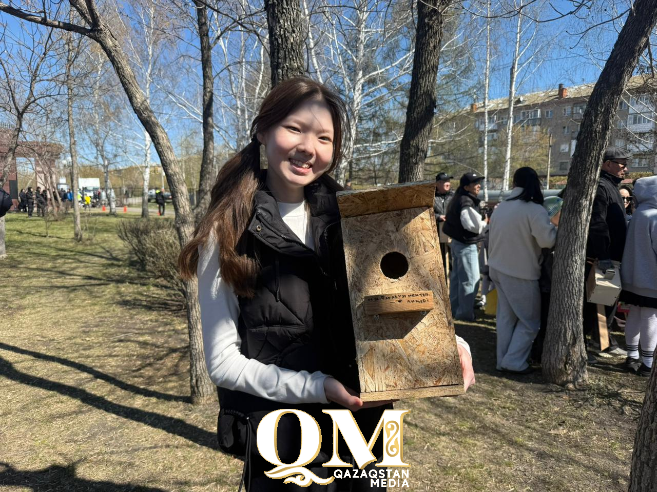 Скворечники вместо гаджетов: школьники Петропавловска устроили добрую акцию для птиц