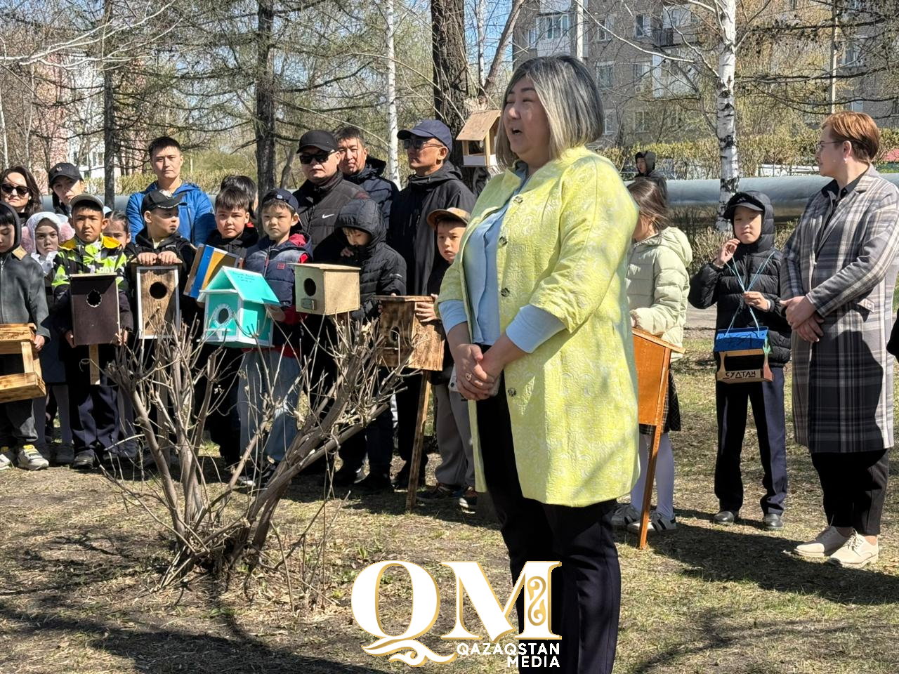 Скворечники вместо гаджетов: школьники Петропавловска устроили добрую акцию для птиц