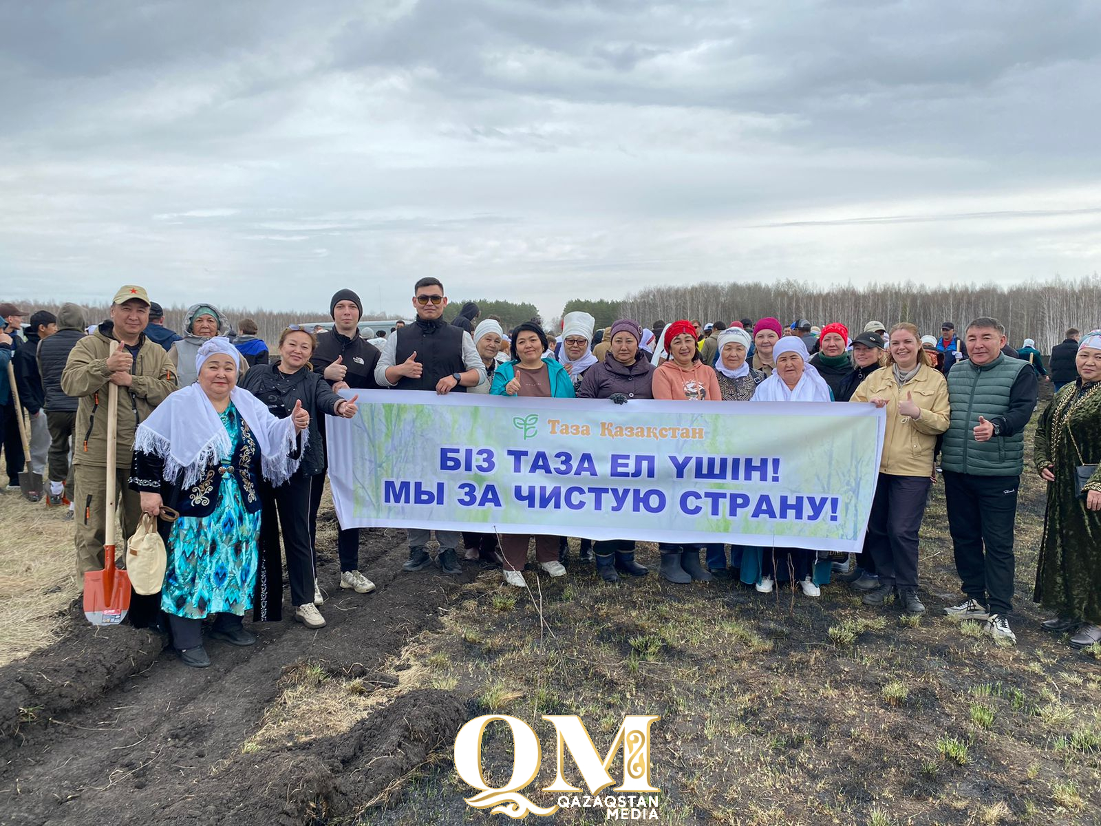 25 тысяч сосен садят в селе Сосновке Кызылжарского района СКО