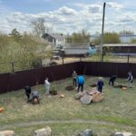 Уәлиханов ауданының Кішкенекөл ауылында 500 көшет отырғызылды