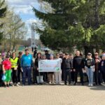 Масштабный субботник прошел в селе Кишкенеколь Уалихановского района СКО