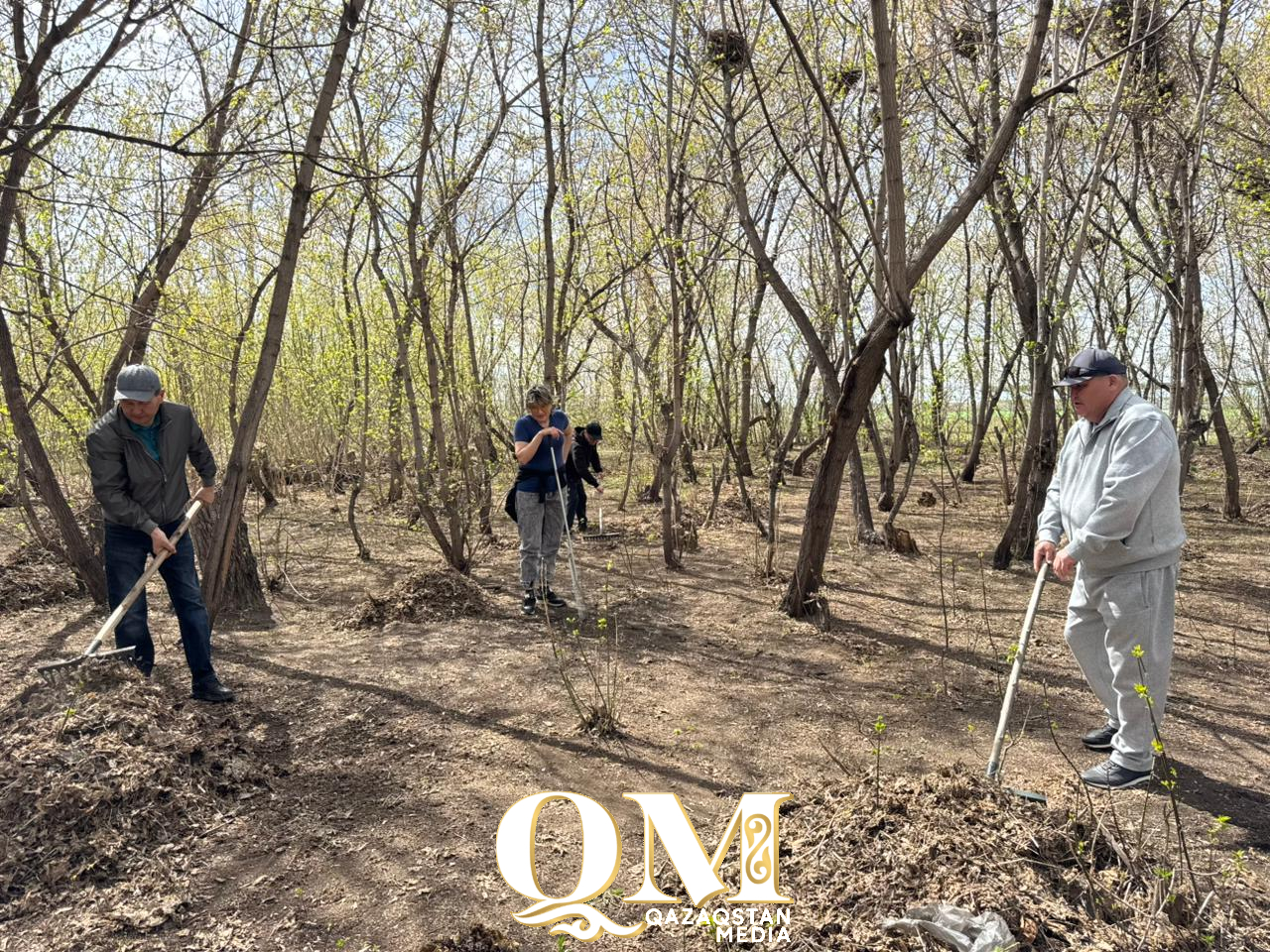 Уәлиханов ауданындағы Кішкенекөл ауылында ауқымды сенбілік өтті