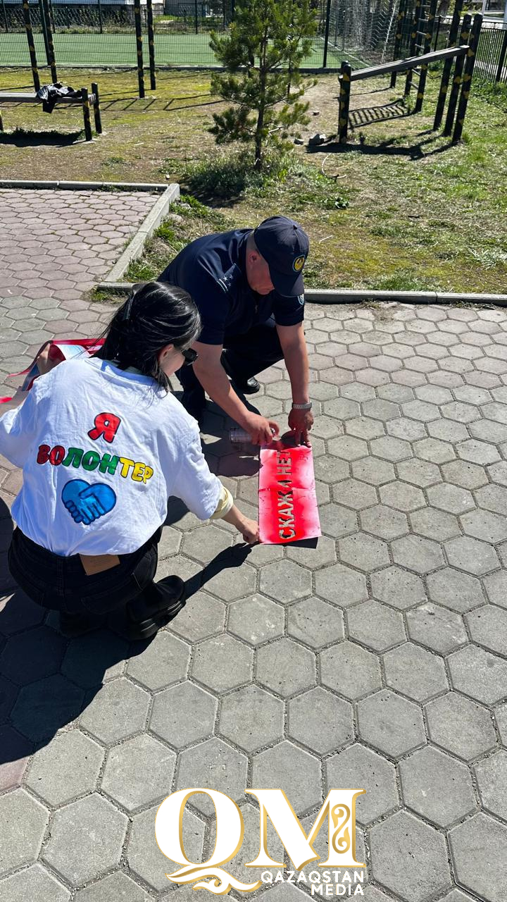 «Нашақорлыққа жол жоқ!» — Уәлиханов ауданында ауқымды профилактикалық шара өтті