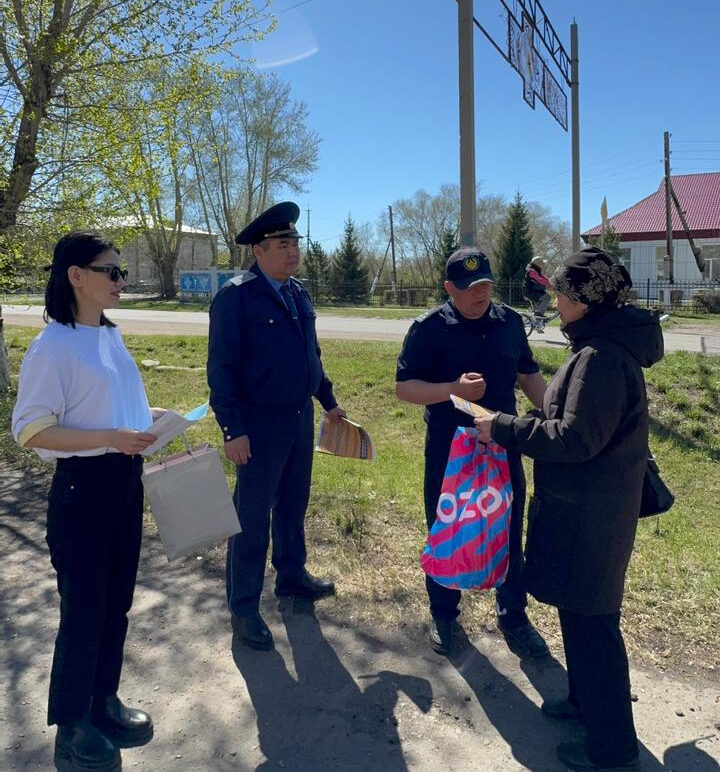 «Нашақорлыққа жол жоқ!» — Уәлиханов ауданында ауқымды профилактикалық шара өтті