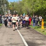 Петропавлда Отан қорғаушылар күніне орай жаппай жүгіру жарысы өтті