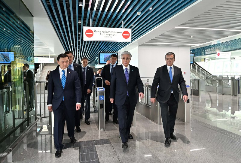 Президент Astana LRT жұмысын іске қосты