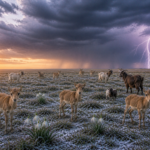 «Холод пяти коз» принесет на север Казахстана град и заморозок