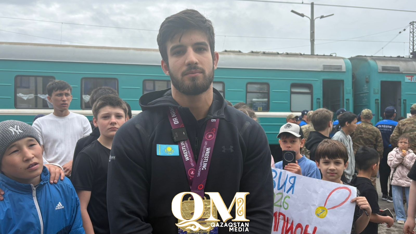 Грек-рим күресінен Азия чемпионатында топ жарған Ислам Евлоев Петропавлға оралды  
