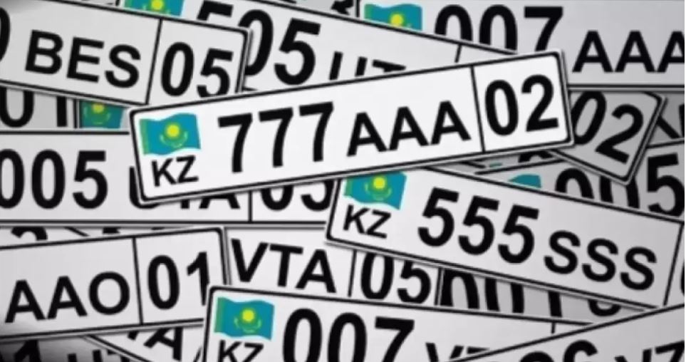 Зеленые номера появятся на машинах в Казахстане