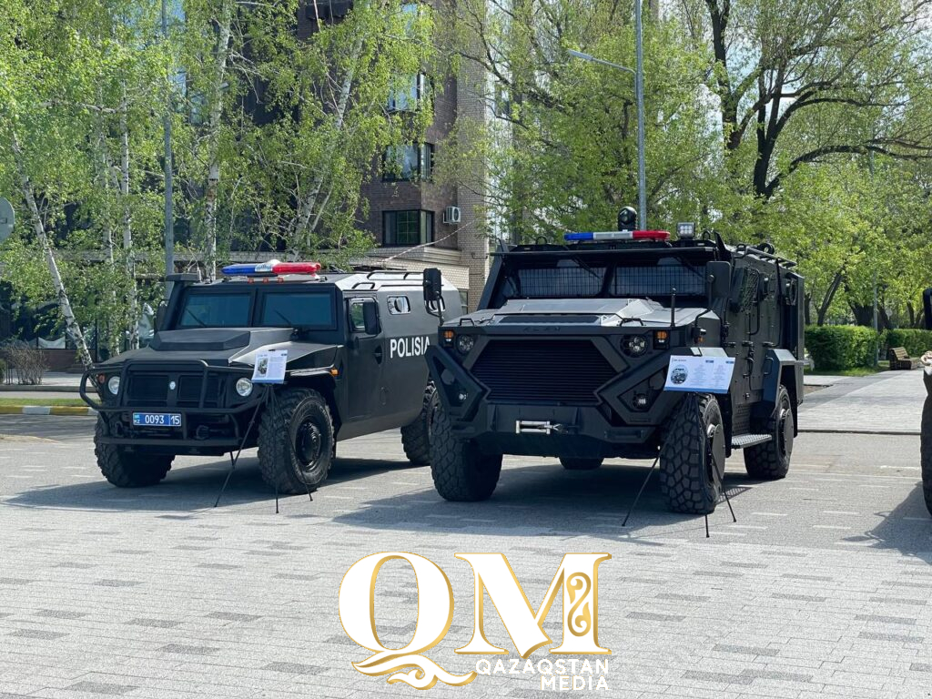 Броневики, квадроциклы и новые машины получили полицейские СКО
