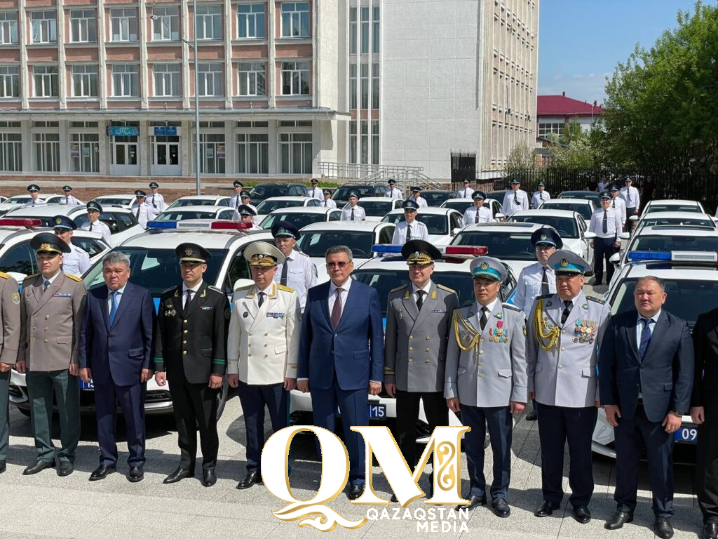 Броневики, квадроциклы и новые машины получили полицейские СКО