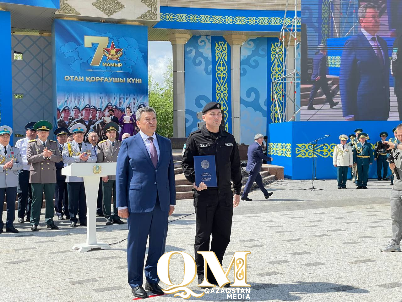 День защитника Отечества отметили в Петропавловске