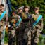 Строевой шаг, барабаны и патриотические песни: День защитника Отечества отметили в Бесколе