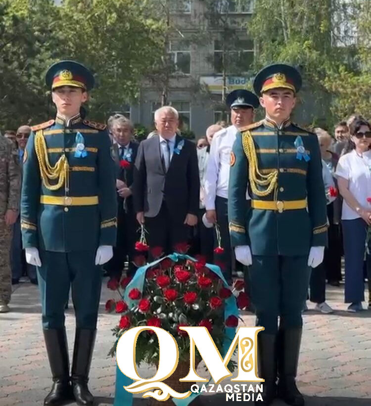 Петропавлда 314-атқыштар дивизиясының жауынгерлеріне тағзым жасалды