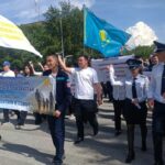 Петропавлда зорлық-зомбылыққа қарсы флешмоб өтті