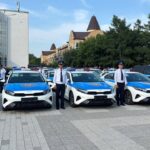 СҚО полицейлеріне 100 су жаңа қызметтік автокөліктің кілті табысталды