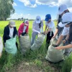 Қызылжар ауданы Красноярка ауылында ауқымды тазалық шарасы өтті