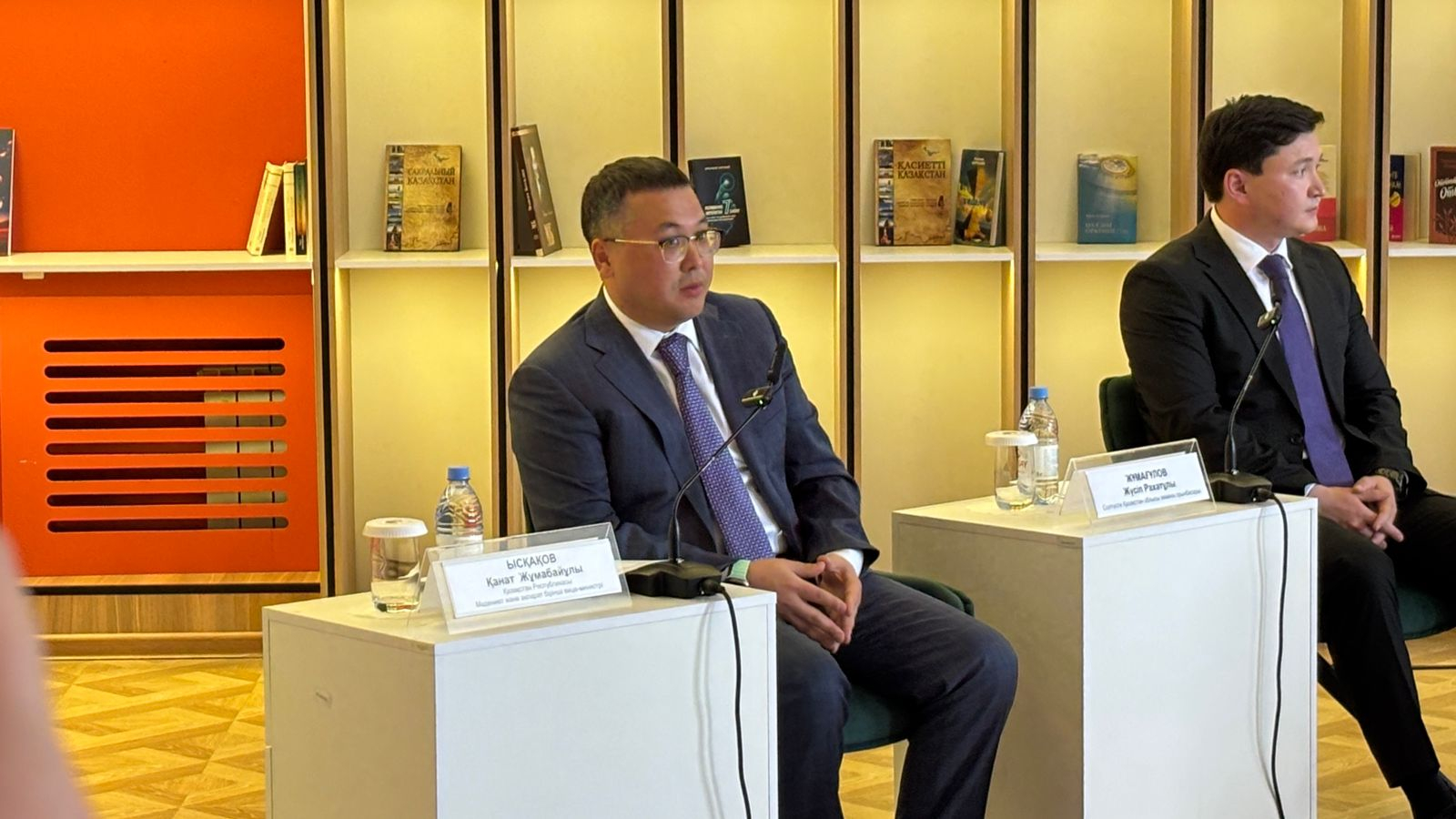 ҚР Мәдениет және ақпарат бірінші вице-министрі Қанат Ысқақов СҚО тұрғындарымен кездесті