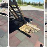 Разгромили детскую площадку — жители мкр Береке в Петропавловске обеспокоены ситуацией
