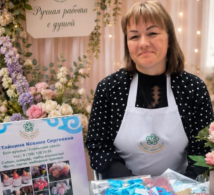 «HANDMADE с любовью»: творчество, которое стало делом души для жительницы СКО