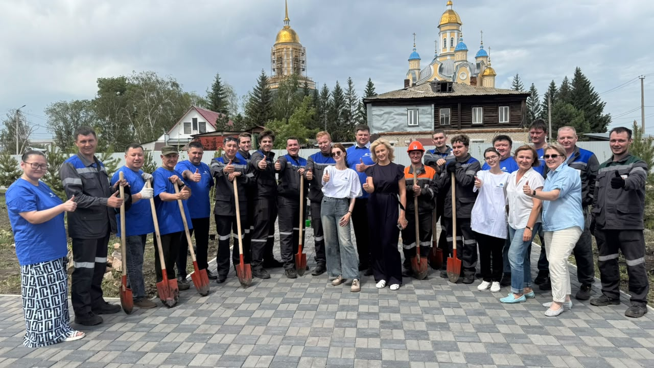 Энергетики высадили 250 деревьев к юбилею Петропавловской ТЭЦ-2