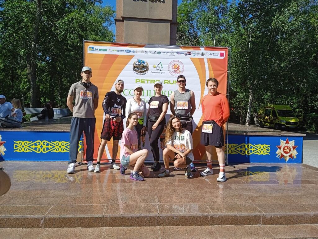 Более 100 человек вышли на благотворительный забег в Петропавловске