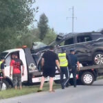 Две легковушки столкнулись на трассе Петропавловск – Ишим, но госпитализированным оказался водитель эвакуатора