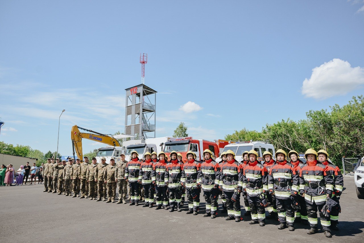 Аққайың ауданы Смирново ауылында жаңғыртылған өрт сөндіру бөлімін ашылды