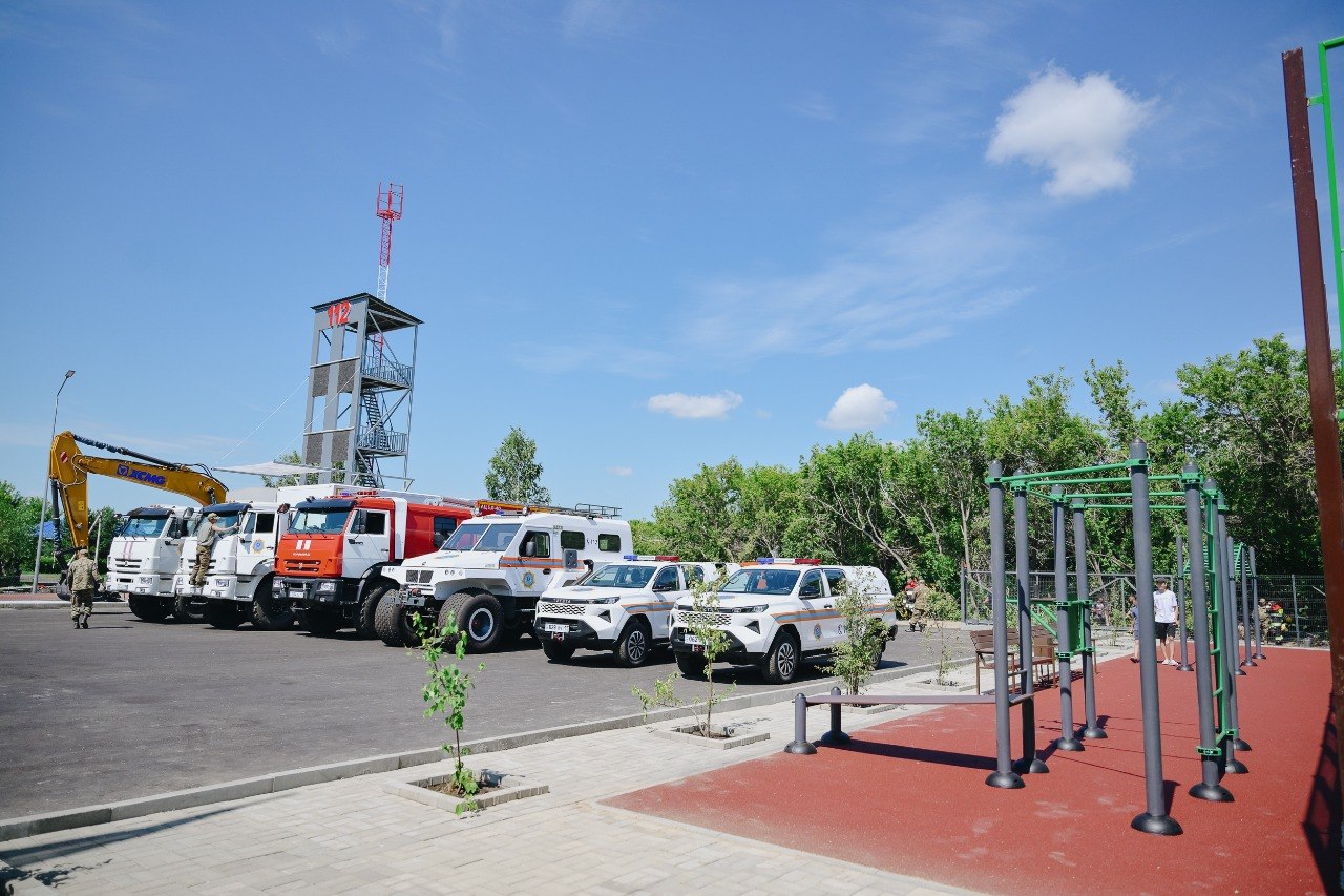 Аққайың ауданы Смирново ауылында жаңғыртылған өрт сөндіру бөлімін ашылды