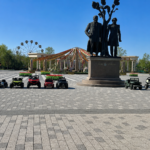 Зло на колесах — в Петропавловске уберут часть детских машинок с улицы Конституции