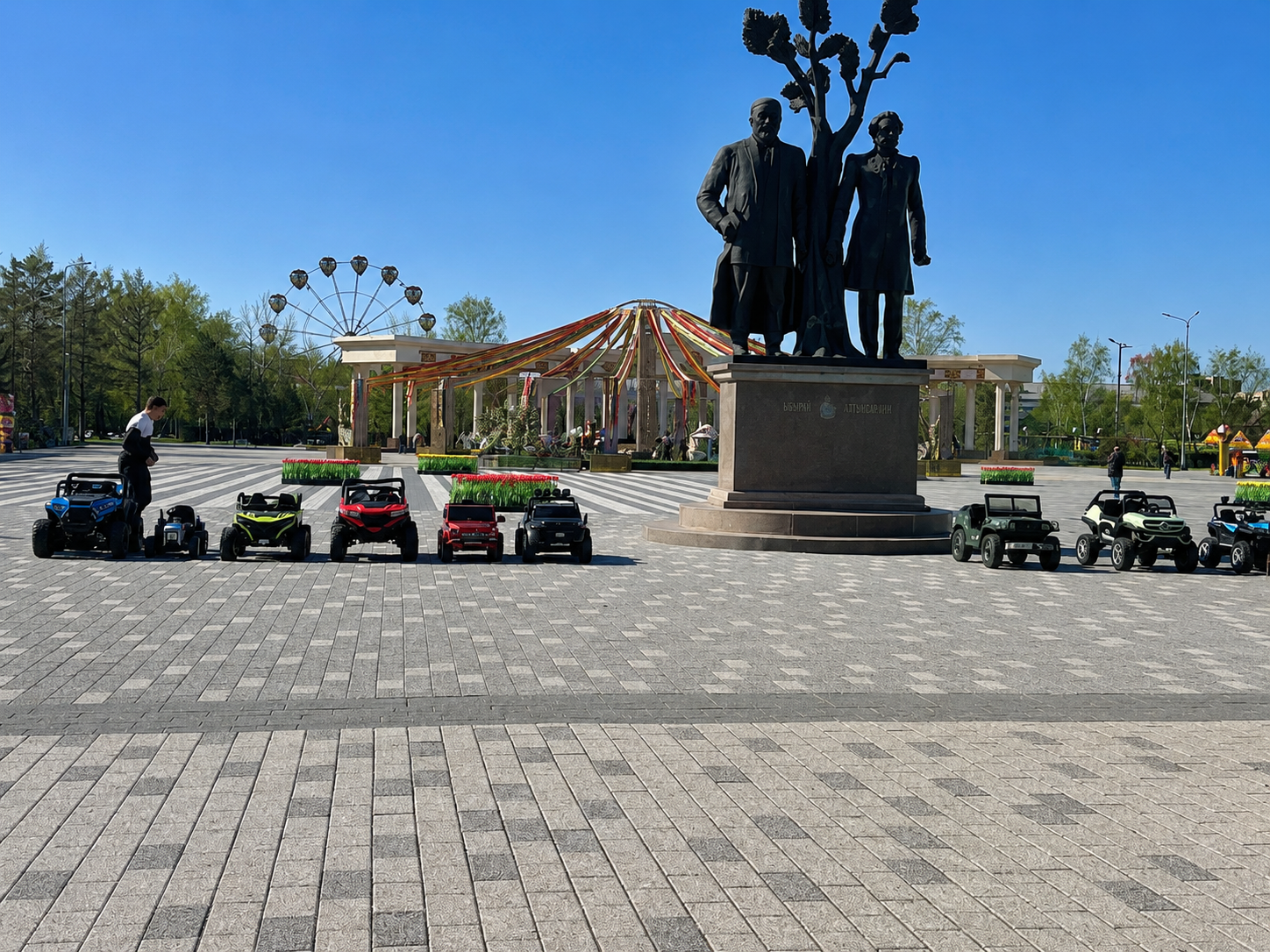 Зло на колесах - в Петропавловске уберут часть детских машинок с улицы Конституции