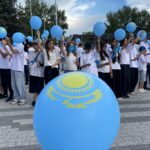 Петропавл жастары жаңа Конституцияның күшіне енуін флешмобпен атап өтті