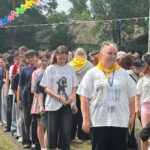 Конституцию изучали через флешмоб и эстафеты в лагере «Достық»